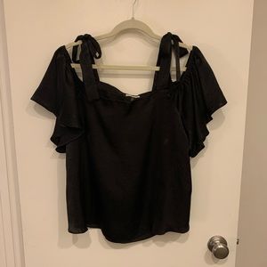 Black Silky Blouse